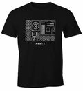 Men's T-Shirt Computer Science PC Parts Parts motherboard gift computer scientist nerd