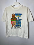 Vintage streetwear Humor Why I can't Wear Shorts Funny Tee