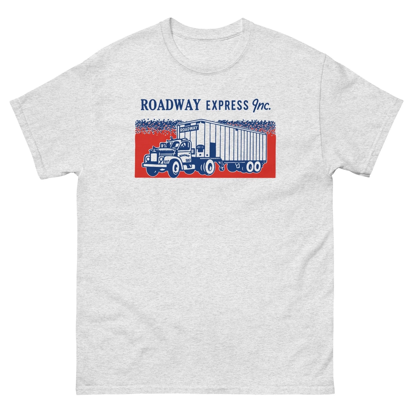 Roadway Express Inc Truck Trailer Graphic T Shirt Freight Trucking Tee