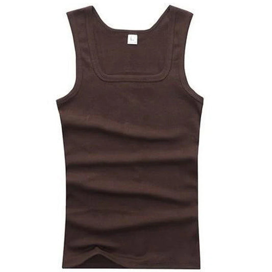 Mens Muscle Sleeveless Tank Tops Gym Tee Shirt Bodybuilding Sport Fitness Vest ~