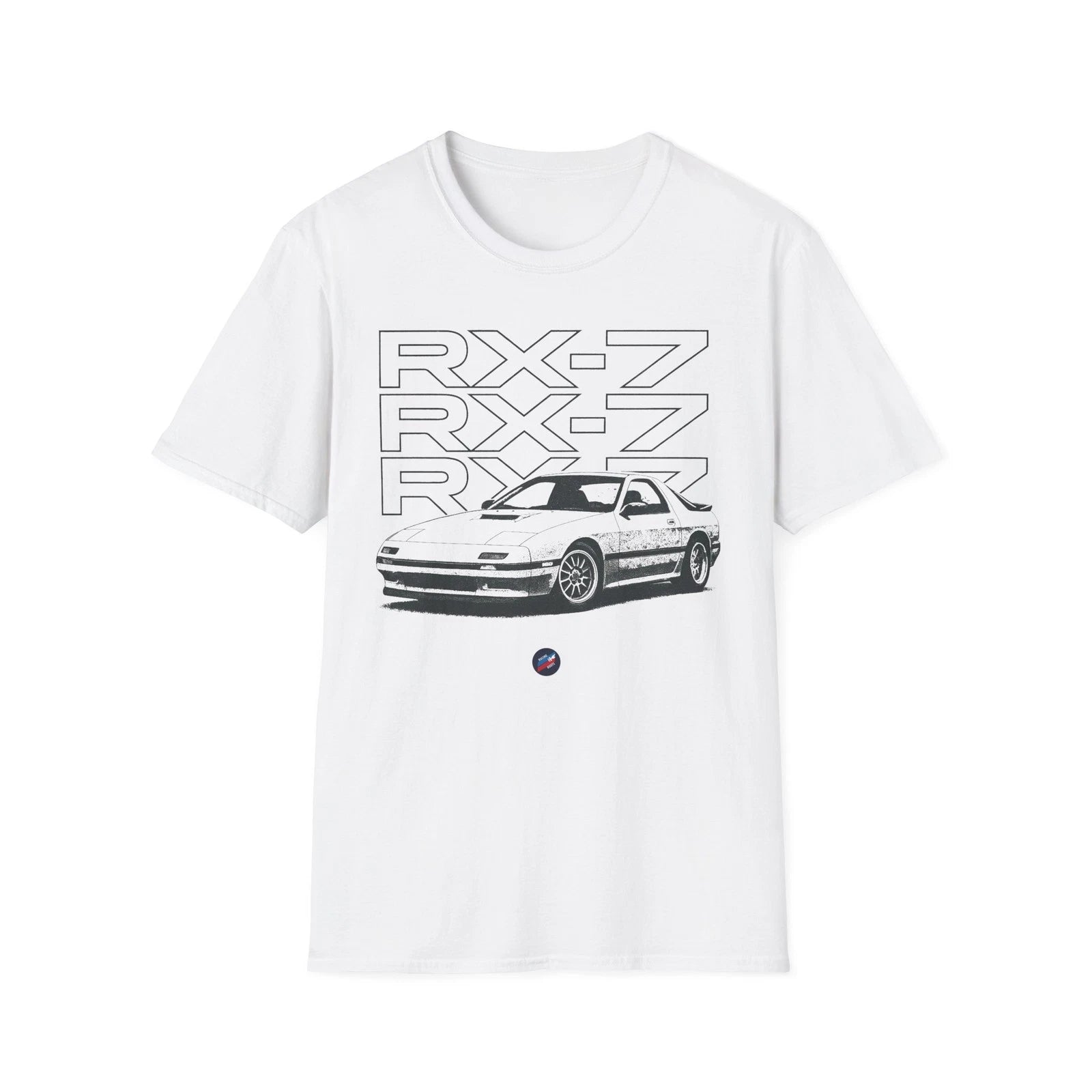 RX-7 FC3S Shirt | Retro JDM 80s Turbo Rotary RX7 Car Art Tee
