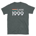 Classic Retro Inspired Graphic Birthday 1999 Vintage Short-Sleeve Unisex T-Shirt