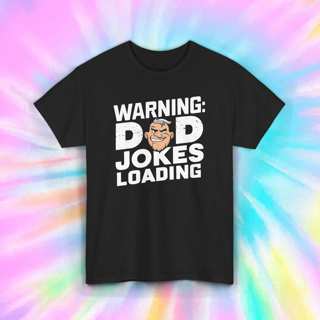 Dad Jokes Shirt | Warning Dad Jokes Loading | Funny Father Tee S-5XL