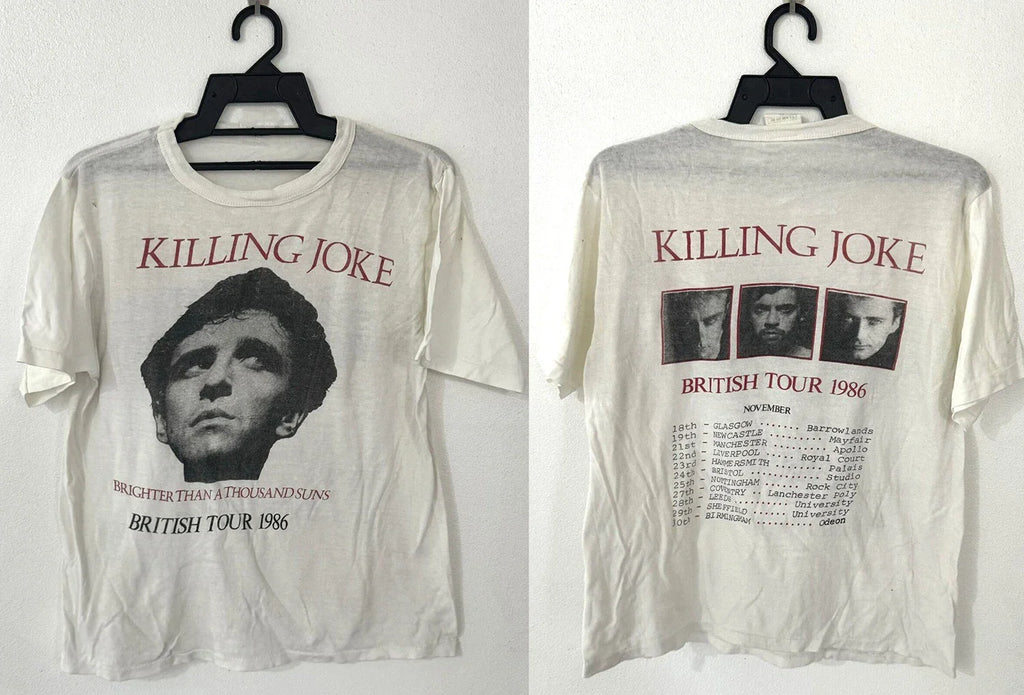 New Popular KILLING JOKE PUNK ROCK TOUR CONCERT Gift For Fans Unisex S-5XL TK294