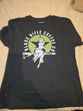 Black Rifle Coffee Company Bomber Girl T Shirt Black Men's Size XXL