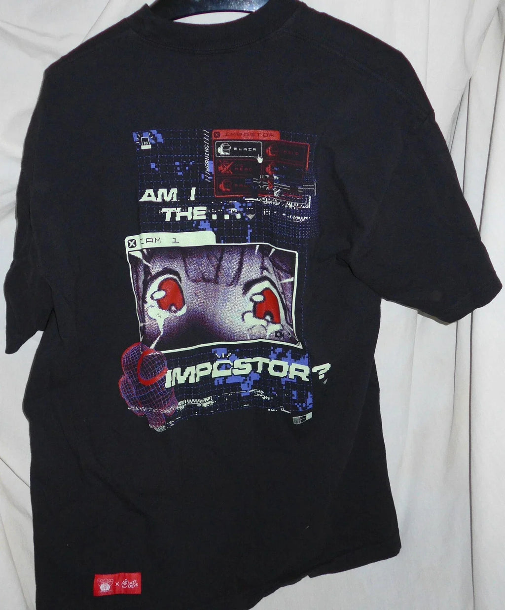 AMONG US Imposter Lazy Devs Inner Sloth Limited Edition Shirt Sz L