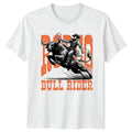 Bull Rider Mens T-Shirt Cowboy Western Rodeo Fathers Day Gift For Him