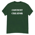 Content Creator Black tshirt t-shirt for the influencer