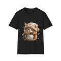 Cute autumn Fall Kitten T-Shirt bring some extra sweetness season little kitten