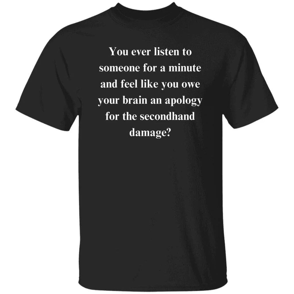 Passive aggressive Sarcastic Unisex T-Shirt Humorous tee Black intellectual witt