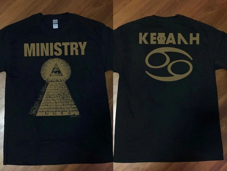 1991 Ministry Psalm 69 Tour T-Shirt, Ministry Psalm 69 Concert T-Shirt