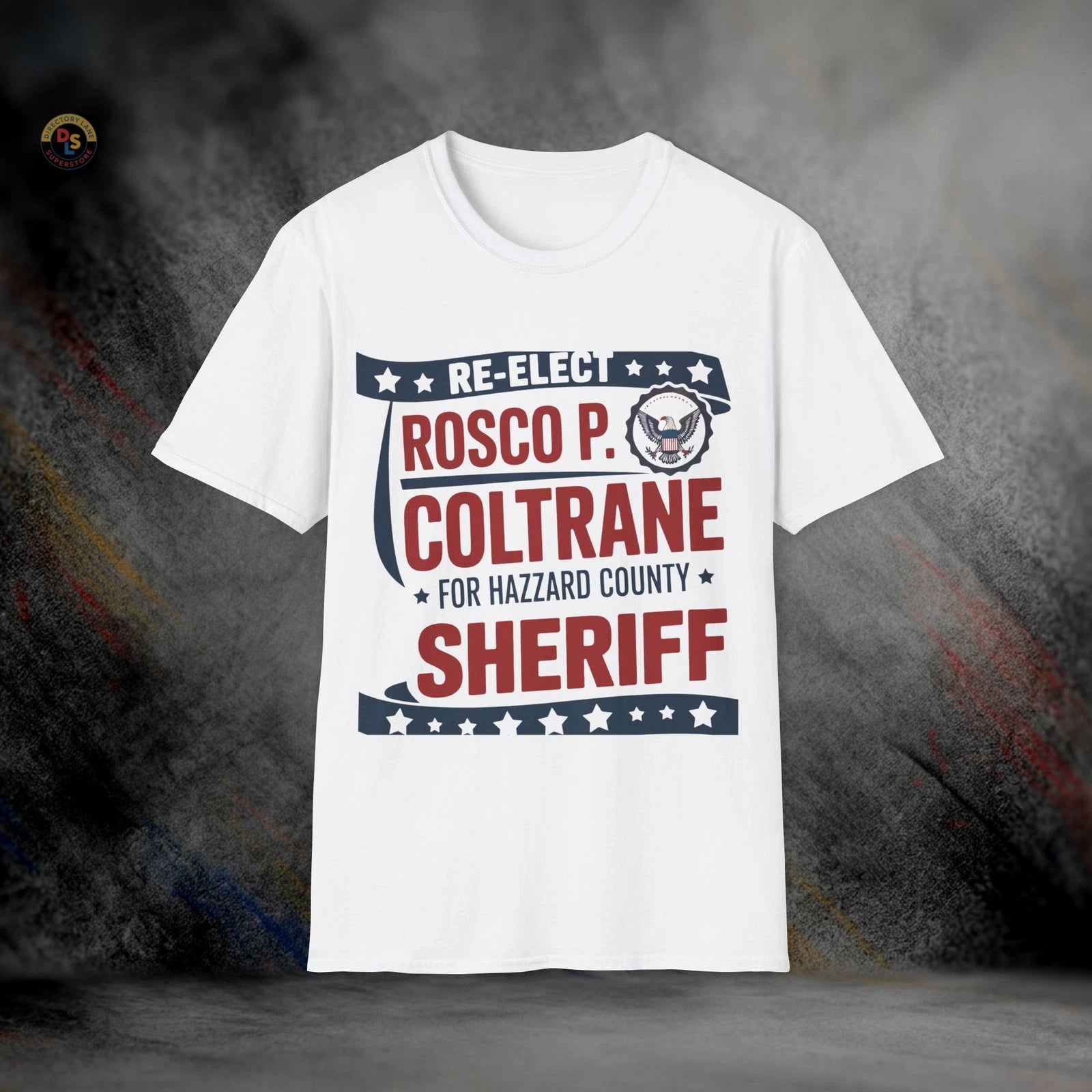 Rosco P Coltrane Dukes of Hazzard T-Shirt | Softstyle Tee