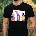 Mens Cute Funny Meme Motif Cotton T-Shirt Size XS to 5XL