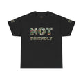Not Friendly Unisex Tee, Funny Graphic Shirt, Sarcastic Top, Humorous Cotton