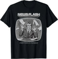 Steven Rhodes News Flash Everything is Bad Dark Humor T-Shirt