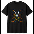 Psychedelic Flemish Giant Rabbit Portrait Mens T-Shirt Cute Kawaii Adorable Tee