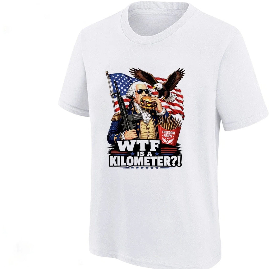 HOT Funny American Freedom Meme Shirt Hoodie Patriotic Vintage Tee S-5XL
