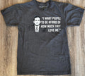 The Office • Men’s Size Small T Shirt • I Want People To Be Afraid • Michael