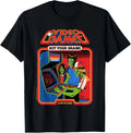Video Game Zombies Sarcastic Retro Vintage Funny Adult Humor T-Shirt