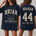 Briar U Hockey Shirt, Off-Campus Garrett Graham 44 University T-Shirt