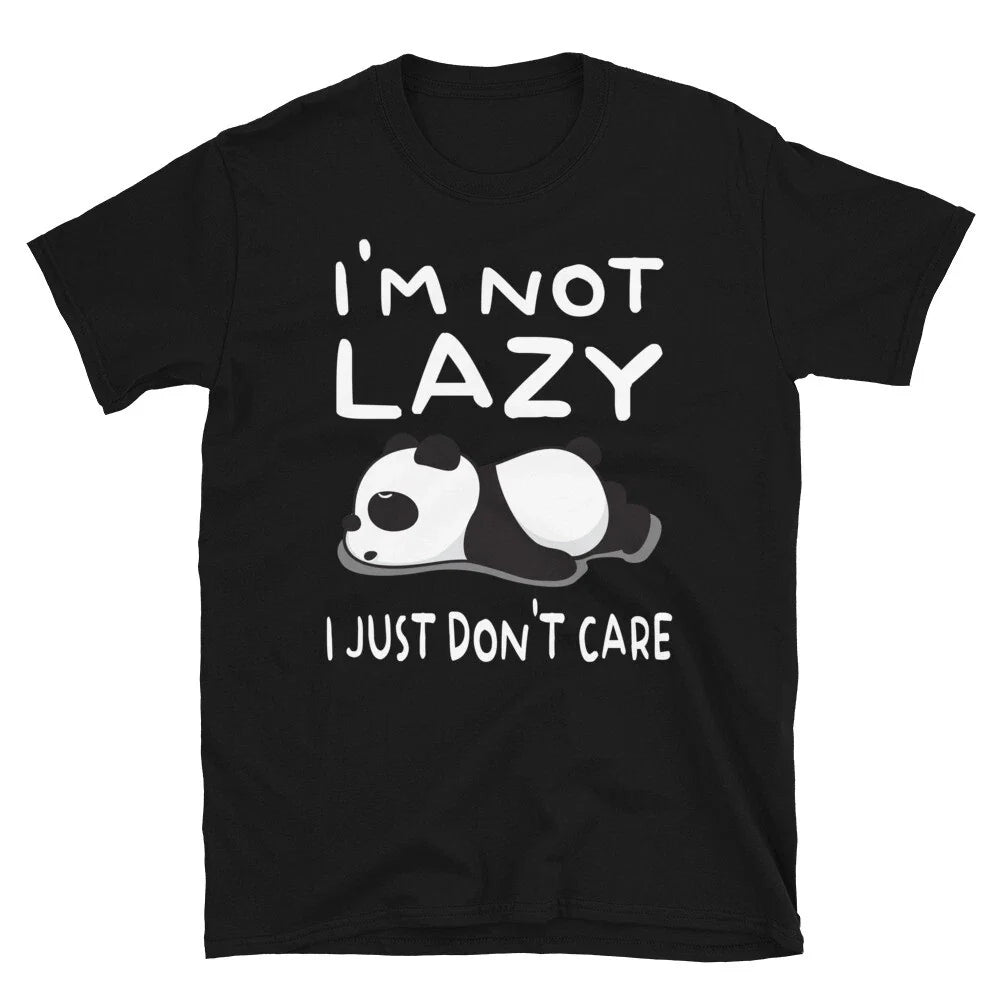 Not Lazy I Just Don't Care Panda Bear Cute Panda Bear Classic Gift