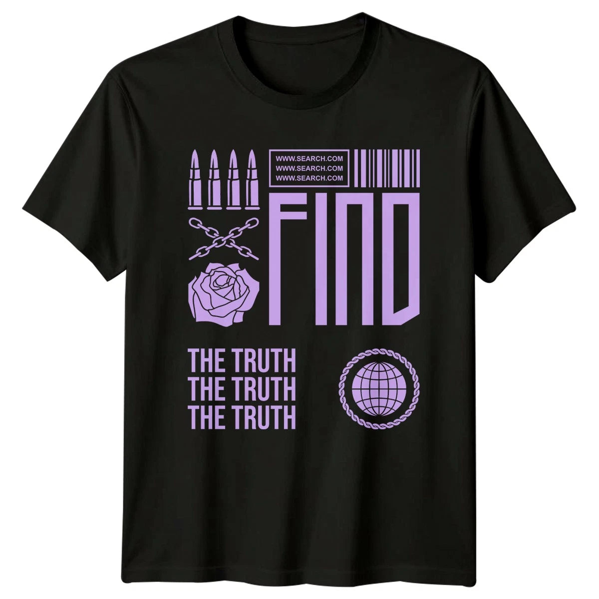 Find The Truth T-Shirt Urban Graphic Streetwear Birthday Gift For Him And Her
