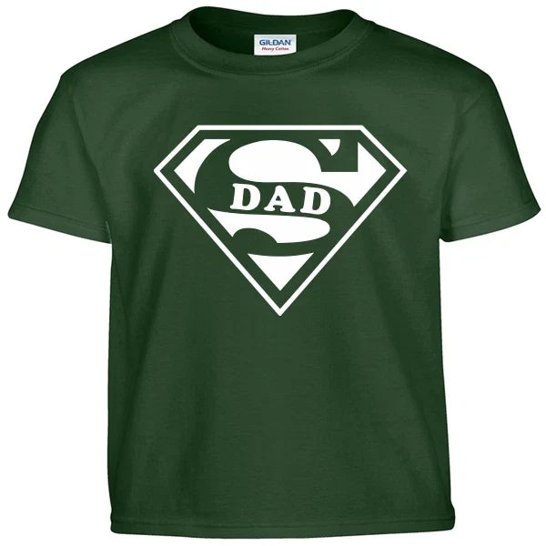 Super Dad T Shirt Funny Daddy Husband Fathers Day Birthday Gift Tee