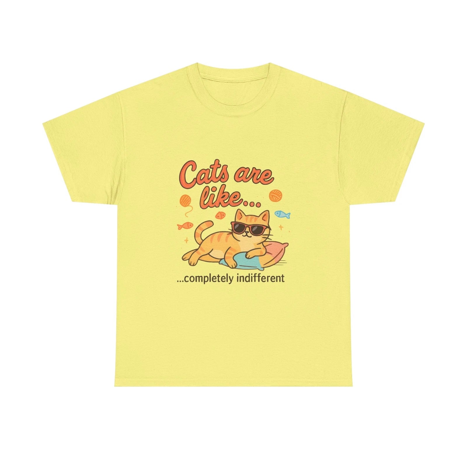 Cute Cat Humor Unisex Tee, Funny Cat Lover Gift, Pet Owner Apparel, Casual Shirt