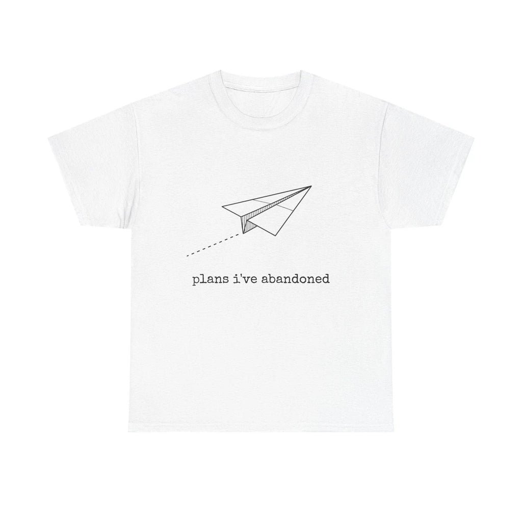 plans i've abandoned Tee | Writer Retro Graphic Shirt