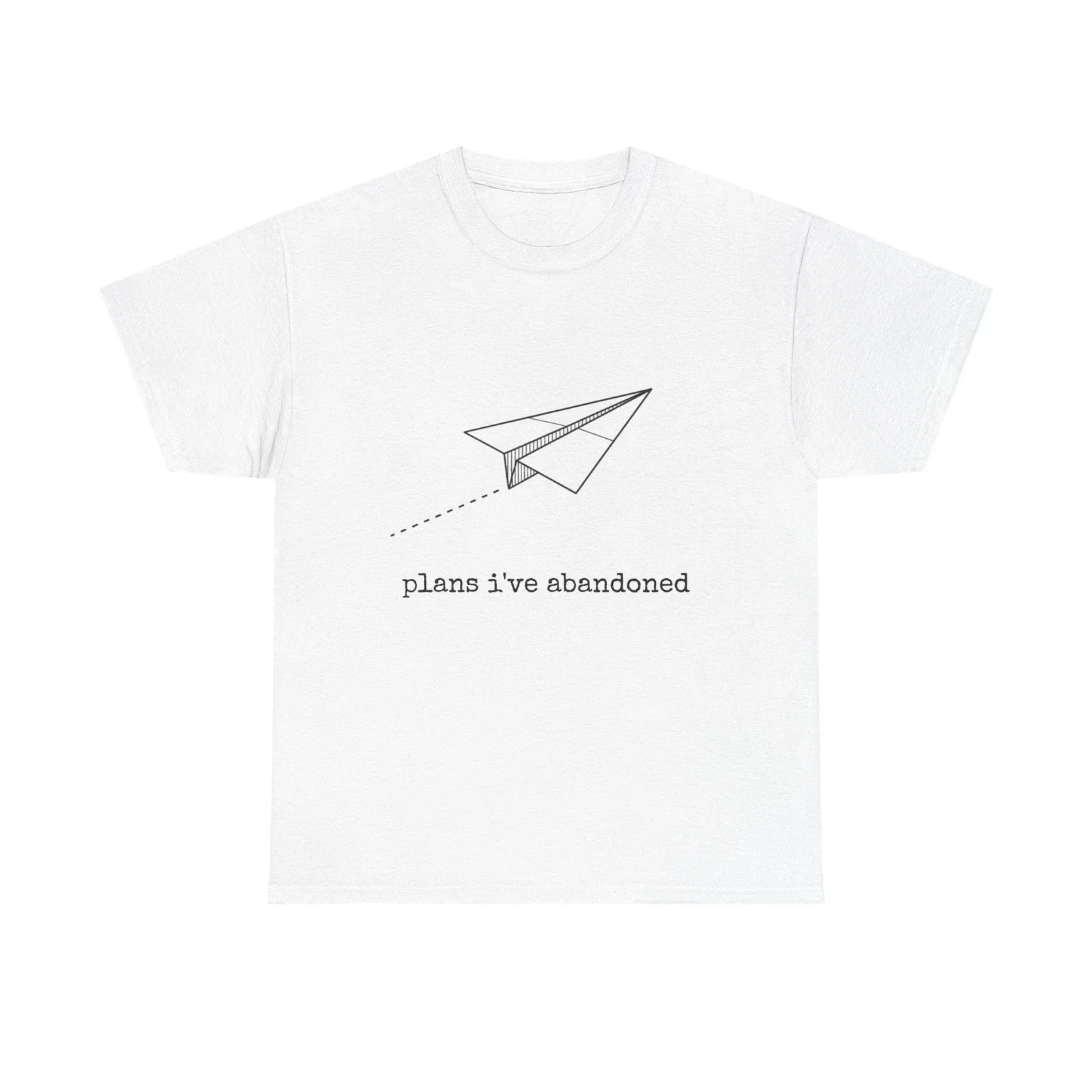 plans i've abandoned Tee | Writer Retro Graphic Shirt