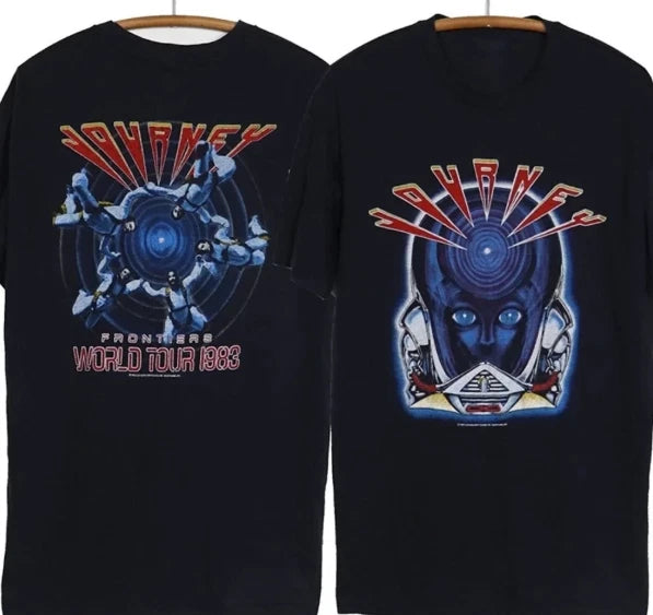 Vintage 1983 Journey Frontiers World Tour T-shirt