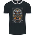 Custom Motorcycle Biker Motorbike Skulls Mens Ringer T-Shirt FotL