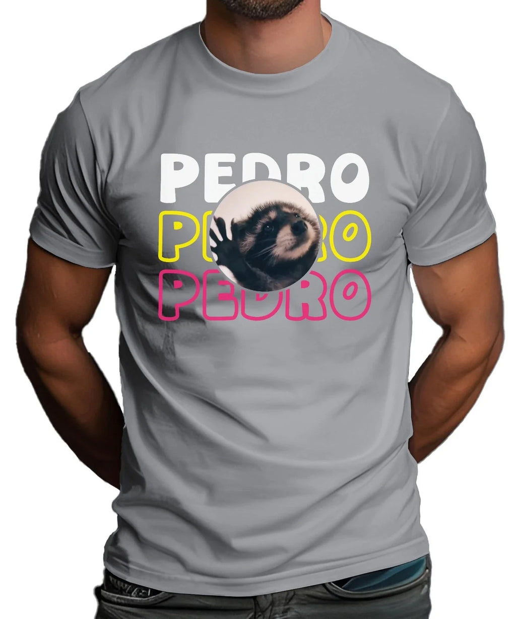 Pedro Pedro Pedro Dancing Raccoon Meme Men's T-Shirt