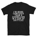 I M MORE CONFUSED THAN A CHAMELEON Silly Humor Classic Fit T-Shirt
