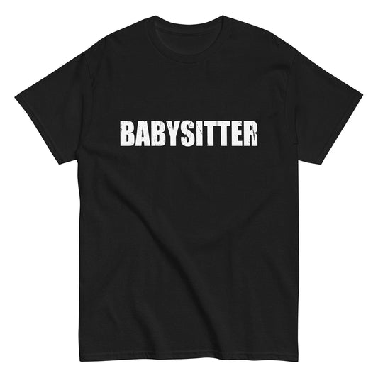 Babysitter Lazy Easy Halloween Costume Cute Job Career T-Shirt New Graphic Gift