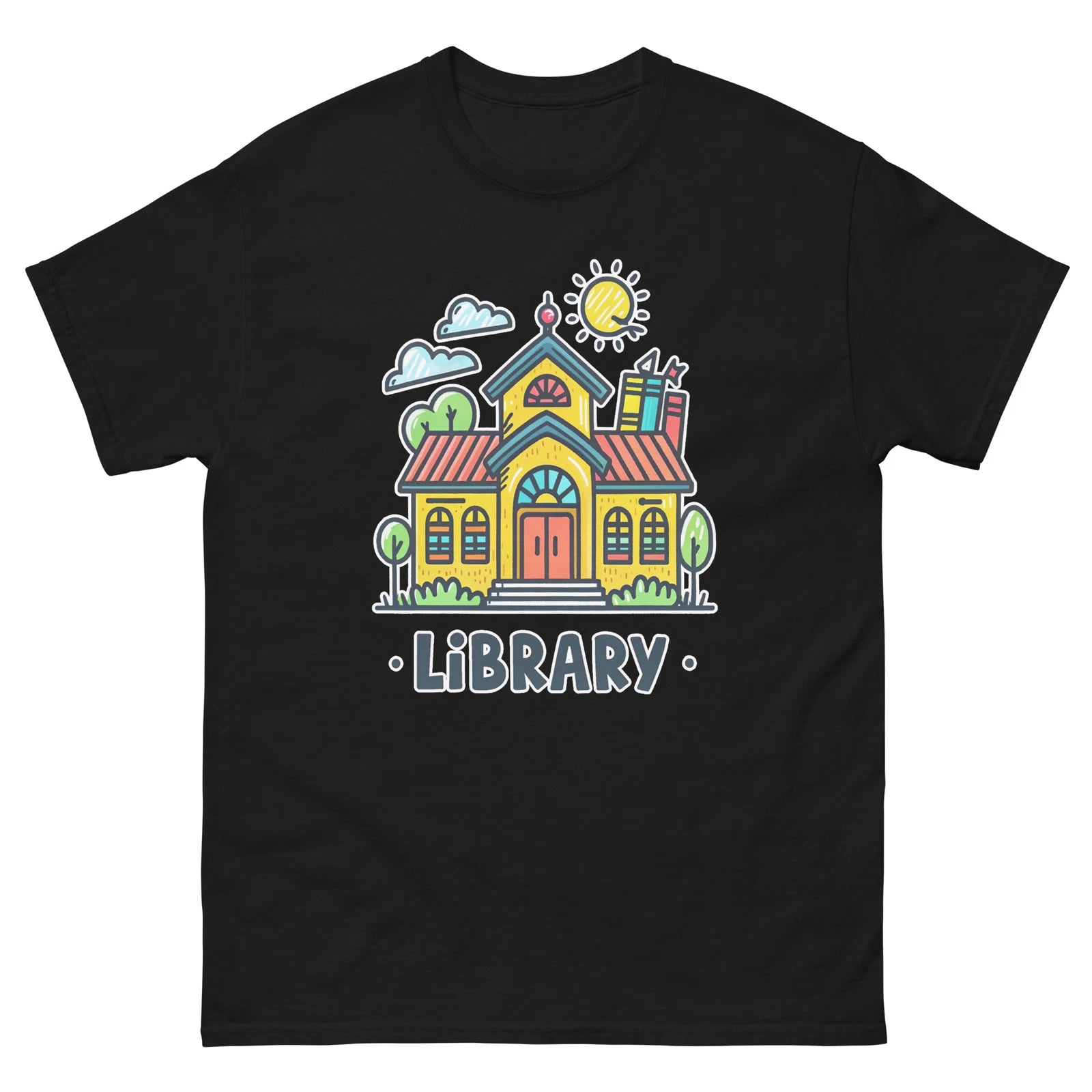 Library Object Place Item Urban T-Shirt