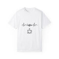 Coffee Heartbeat T-Shirt, Perfect Gift for Coffee Lovers, Casual Tee, Cool