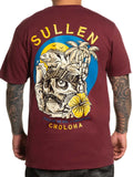 Sullen Men's Puestas De Sol Short Sleeve Premium T-shirt Tattoo Style Skull Tee