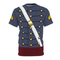 West Point Cadet T-Shirt - Military Uniform - Halloween Cosplay - All Over Print