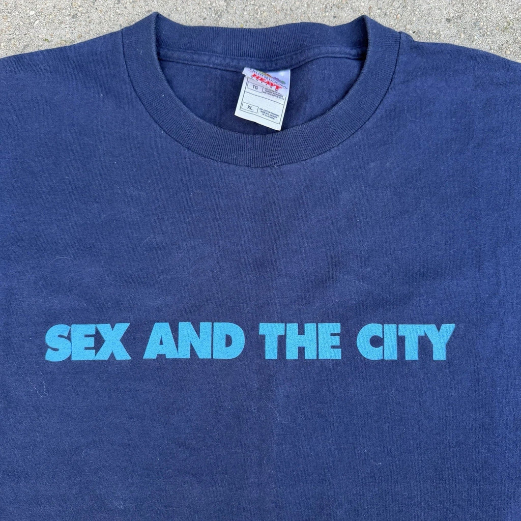 Vintage 1998 Sex In The City TV Show Promo T-Shirt XL HBO Romantic Comedy Drama