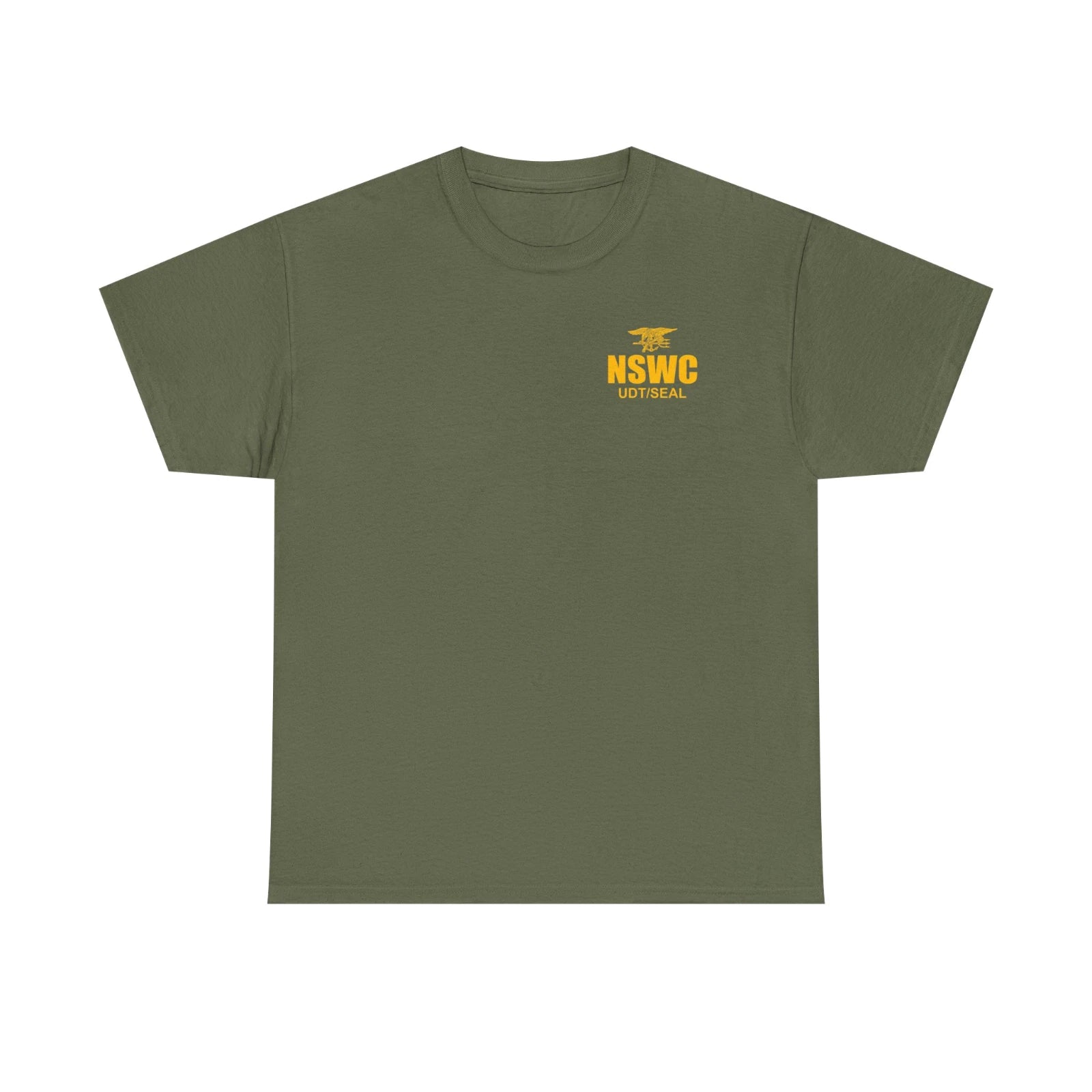 Navy SEAL BUD S NSWC UDT SEAL HELL WEEK BLUE- Custom front and back t-shirt tee