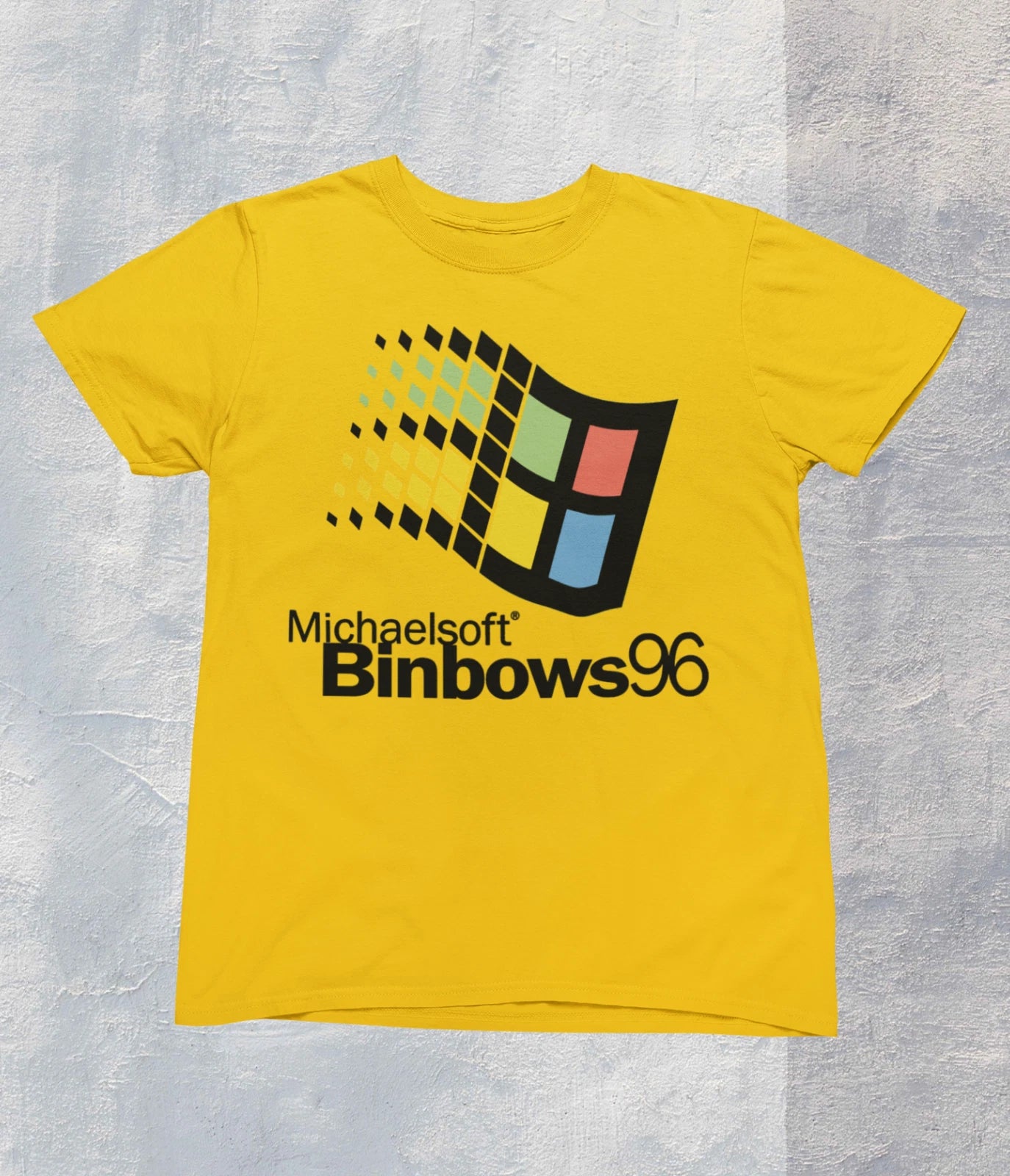 Michaelsoft Binbows 96 T shirt / Windows 96 / %100 Premium Quality