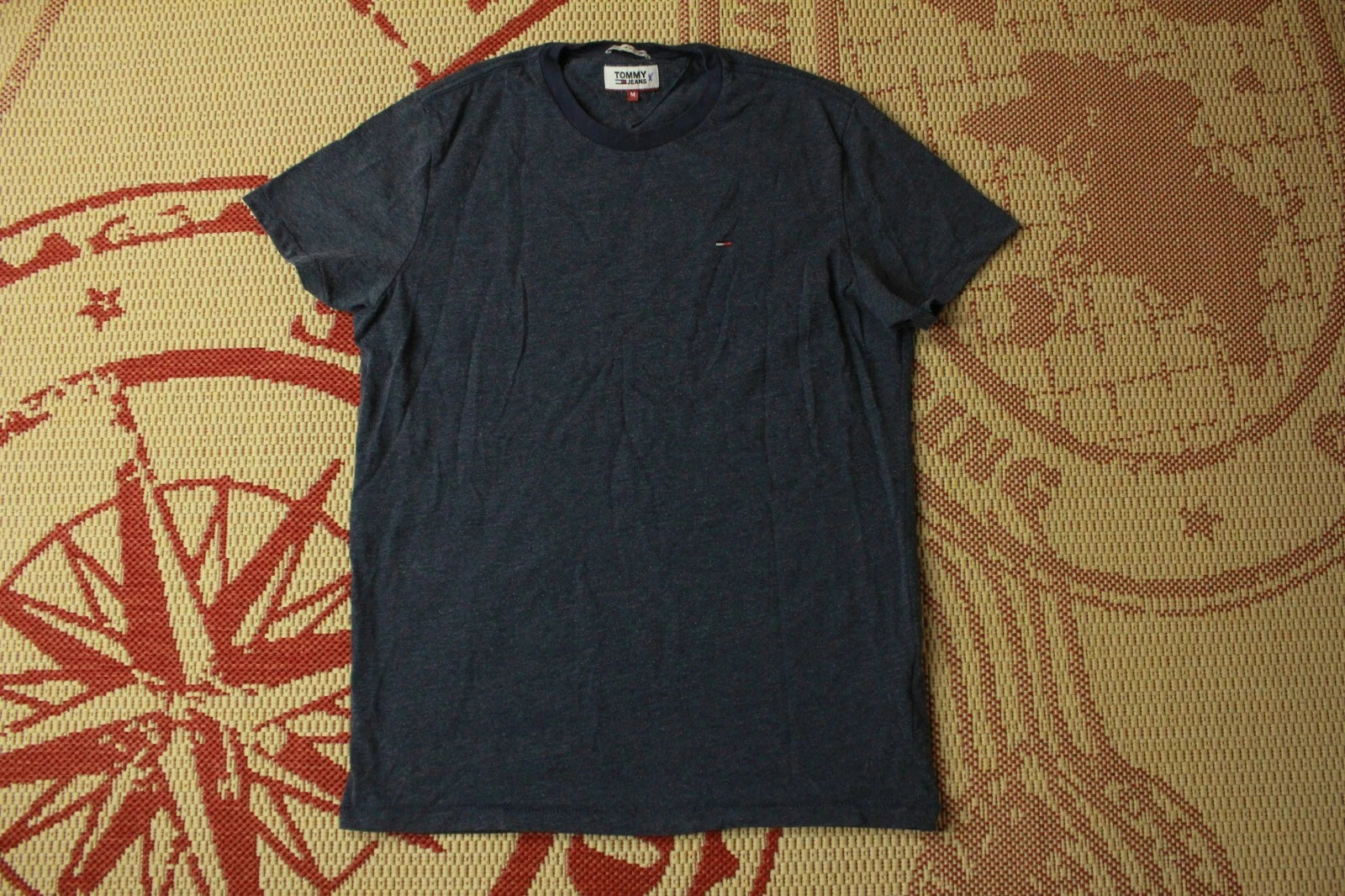 TOMMY HILFIGER JEANS SLIM FIT CASUAL MENS T-SHIRT SHIRT JERSEY ORIGINAL SIZE M