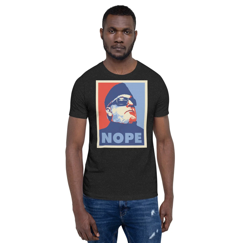 NOPE Graphic T-Shirt – Funny Retro Protest Style Tee – Sarcastic Humor Shirt