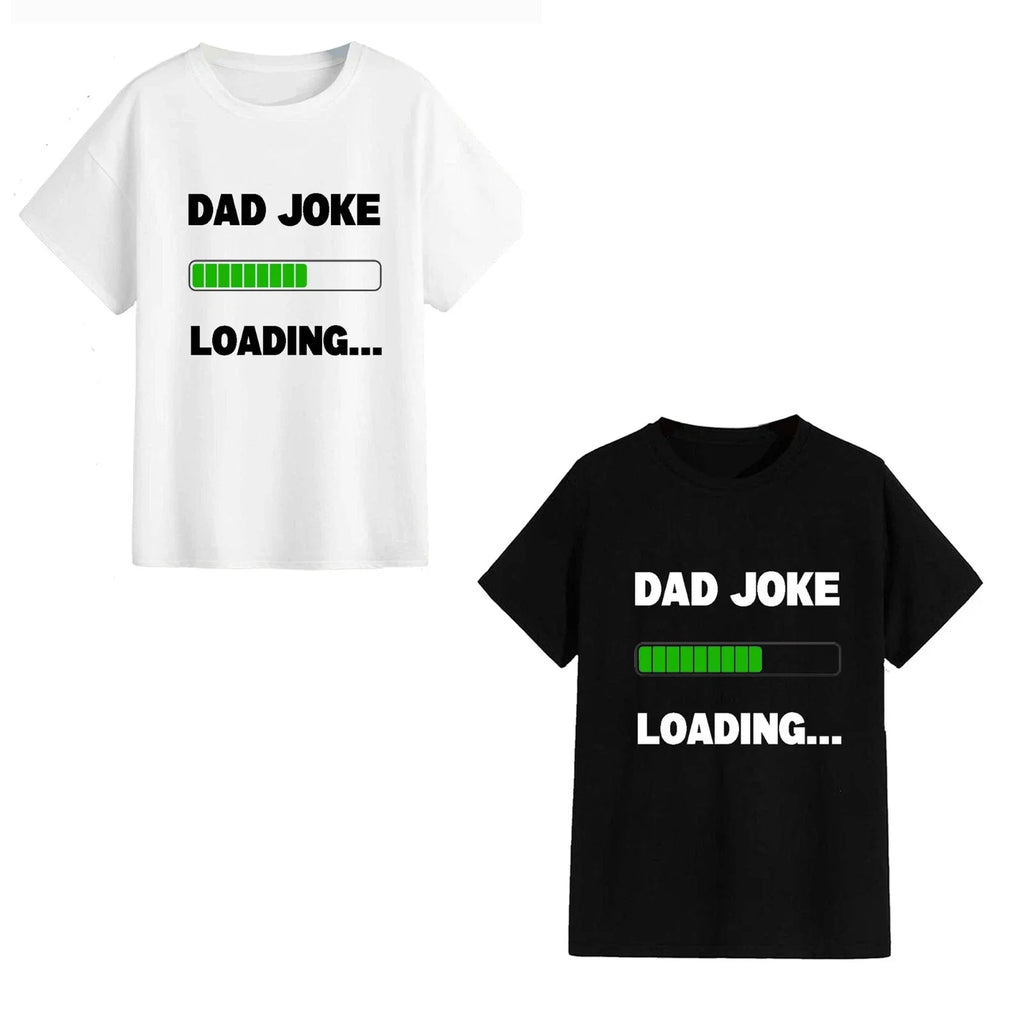 Unisex T-Shirt - Dad Joke Loading... - Funny Gift Father's Day Grandad Meme