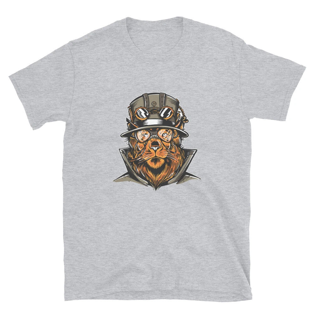Lion Cool Steampunk  T-Shirt