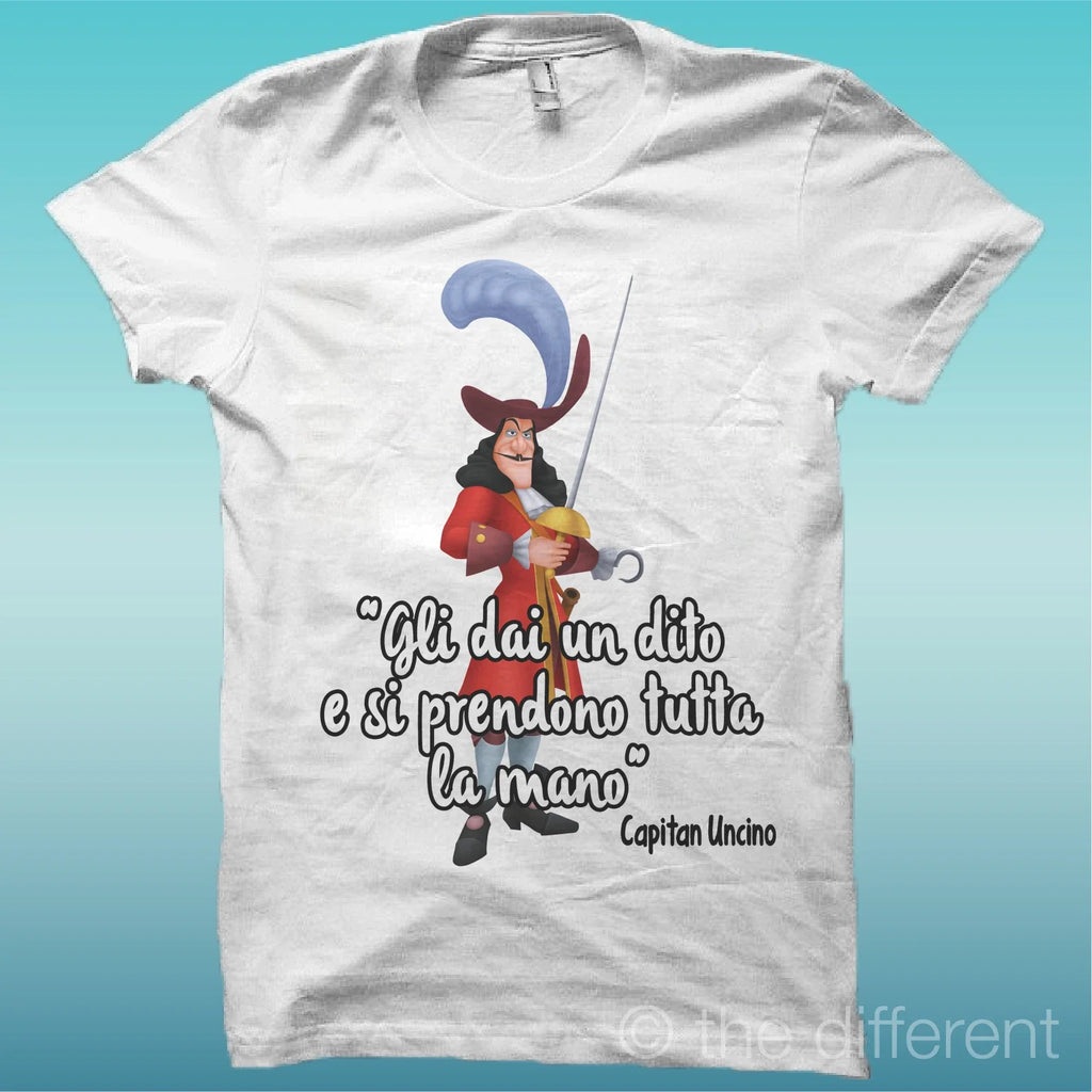 T-Shirt " Quote Funny Capita Hook Finger Tutta La Mano " Gift Idea