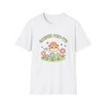 Garden Paw-ty Shirt | Cute Chaos Humor Puppy in Flowers, Spring Floral Tee