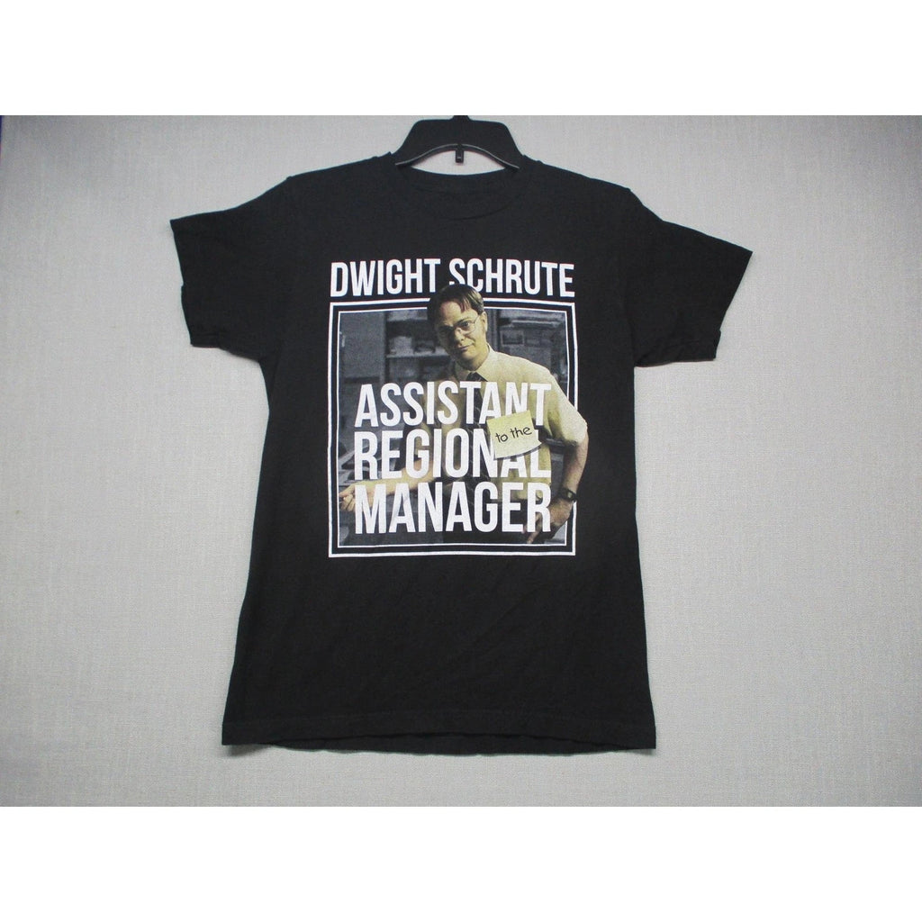 The Office Black Pop Culture Humorous Graphic Print T-shirt Unisex Size Small