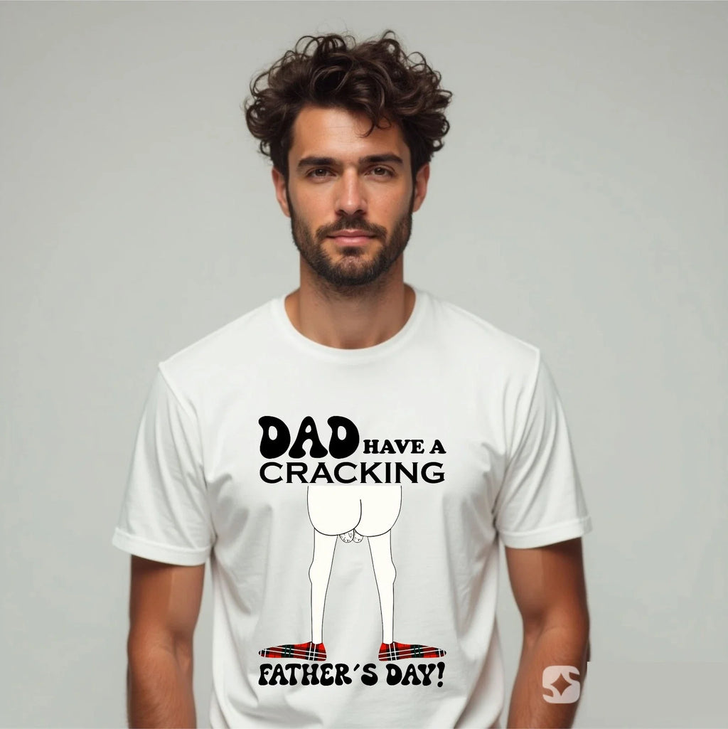 Funny Dad Joke T-shirt Dad Have A Cracking funny Fathers Day Top Men's Gift Tee